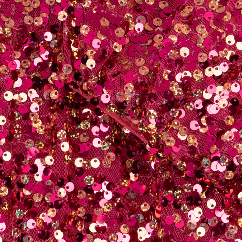 Konges Sløjd Pailletten-Kleid 'Lila Bow' Sparkling Sangria - Image 10