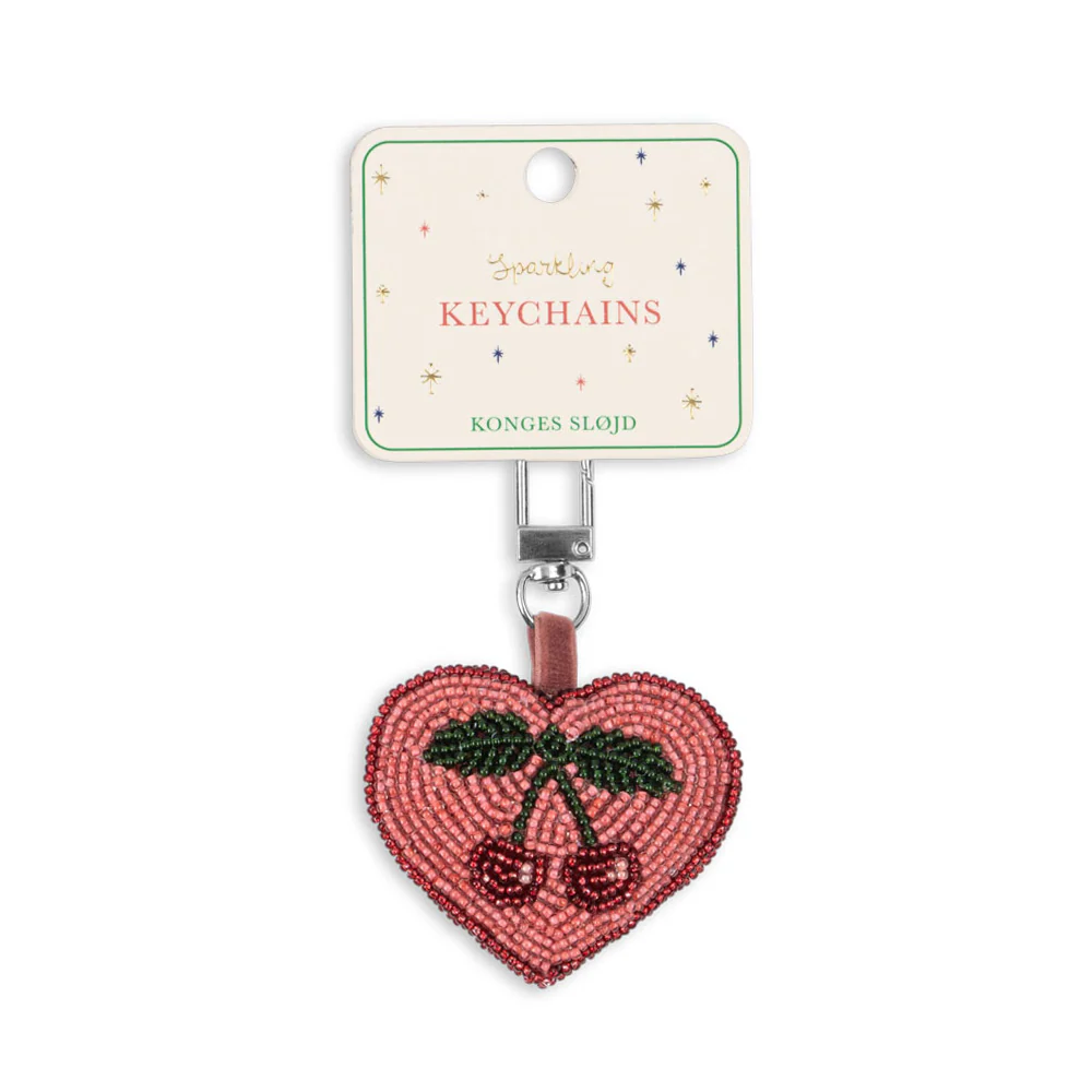 Konges Sløjd Perlen-Schlüsselanhänger Cherry - Image 3
