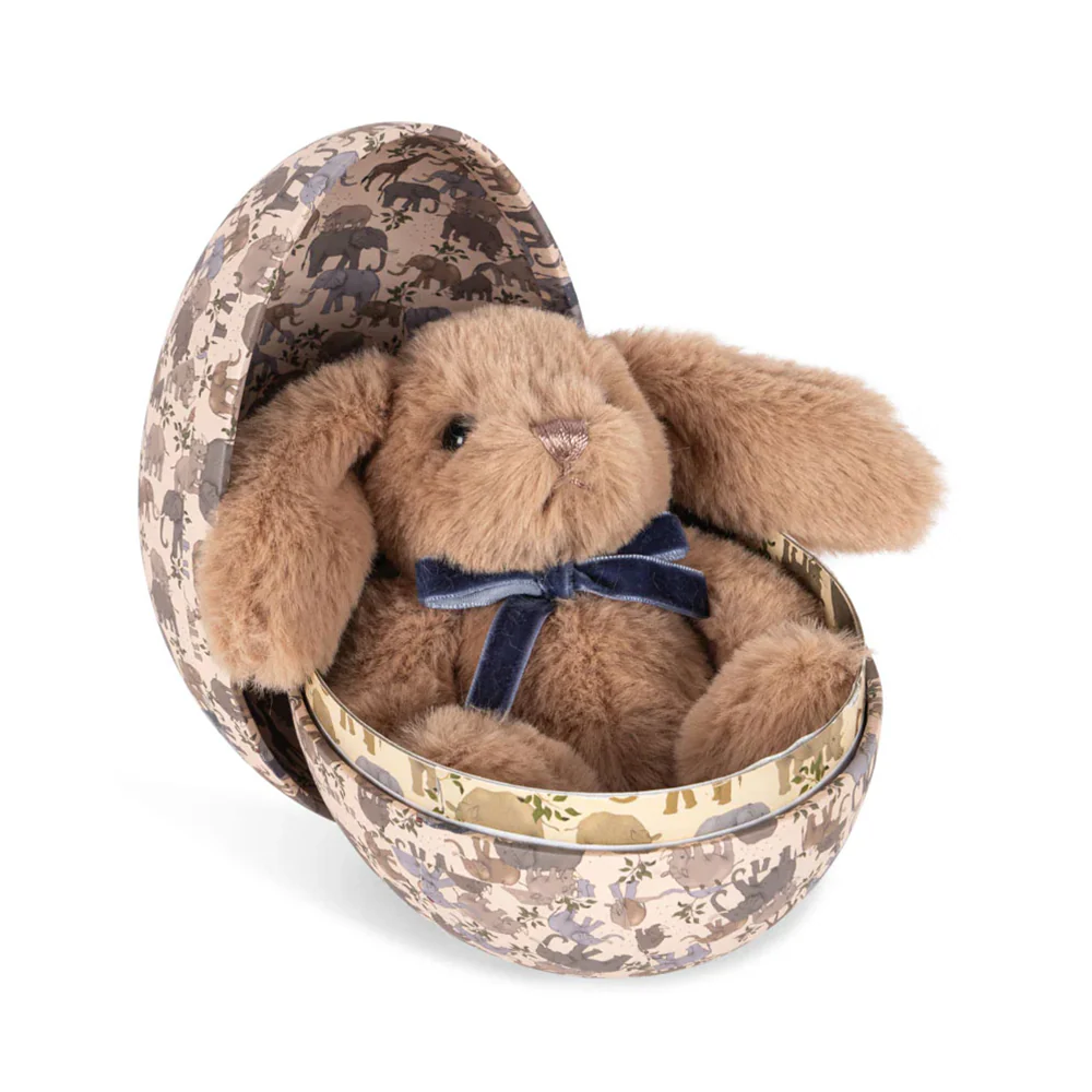 Konges Sløjd  Plüschtier Hase 'Easter Bunny Egg' Toffee - Image 4