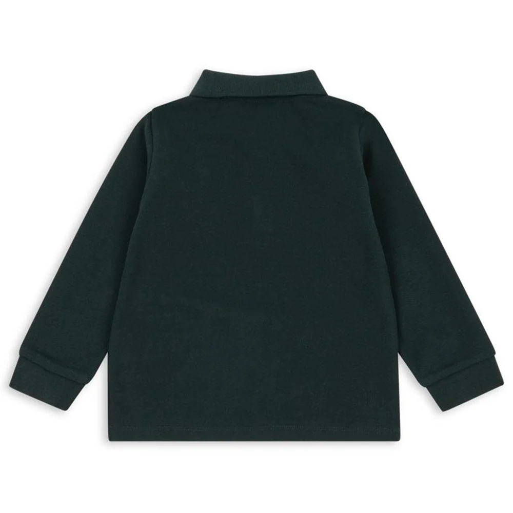 Konges Sløjd Polo Shirt mit langen Ärmeln 'Florian' Pine Grove - Image 2