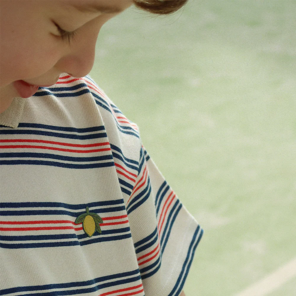 Konges Sløjd Polo Shirt 'Spotty' Stripie Stripe - Image 2