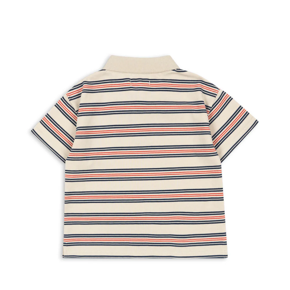Konges Sløjd Polo Shirt 'Spotty' Stripie Stripe - Image 4