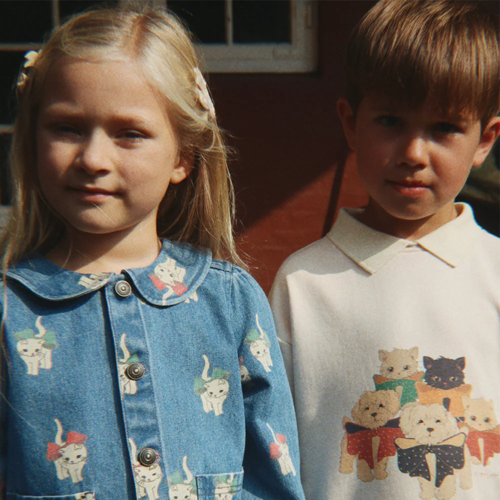 Konges Sløjd Polo Sweatshirt 'Spotty' Family Photo - Image 10