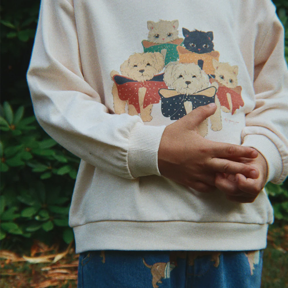 Konges Sløjd Polo Sweatshirt 'Spotty' Family Photo - Image 11