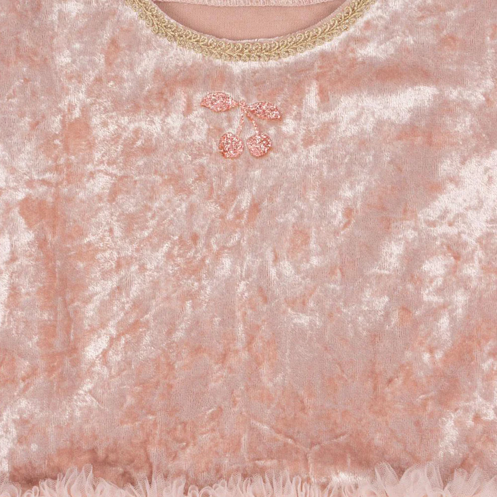 Konges Sløjd Prinzessinnenkleid 'Elisa' Cloud Pink - Image 3