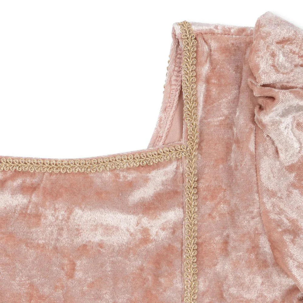Konges Sløjd Prinzessinnenkleid 'Elisa' Cloud Pink - Image 4