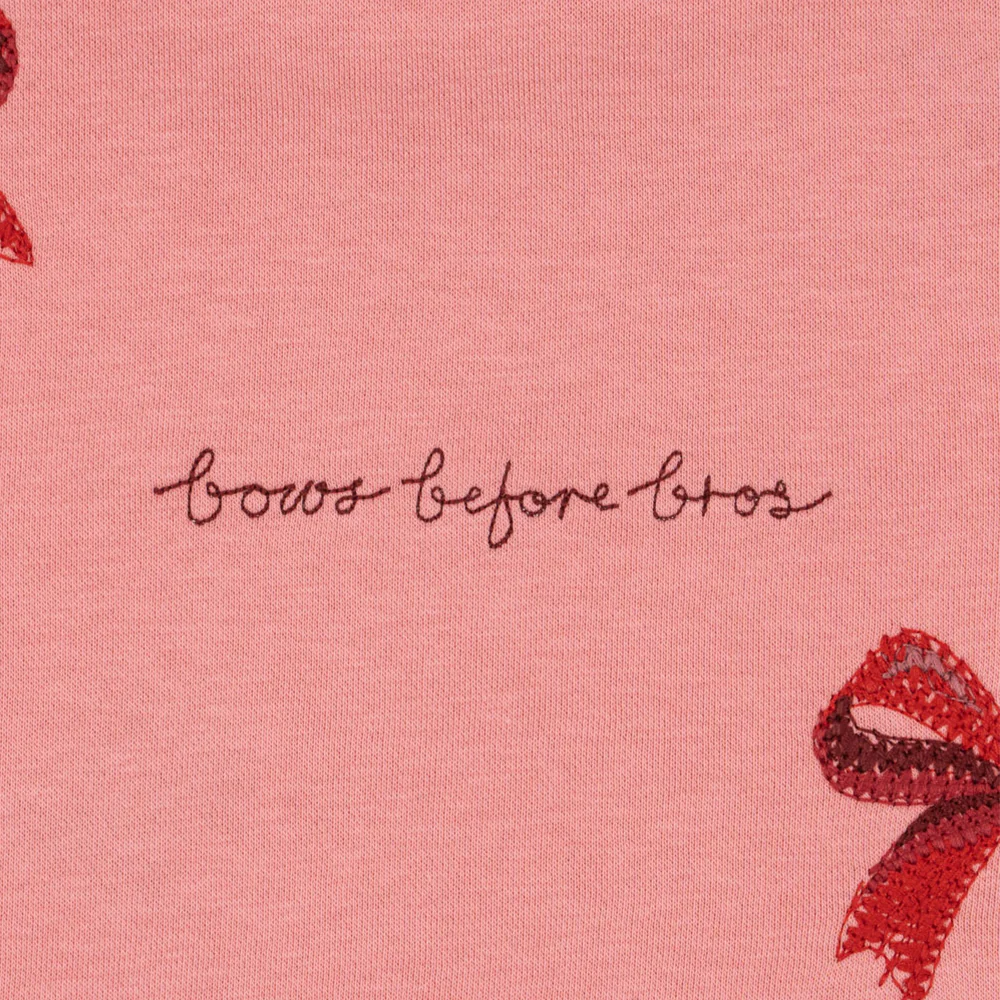 Konges Sløjd Pullover 'Lou Bow' Strawberry Ice - Image 4