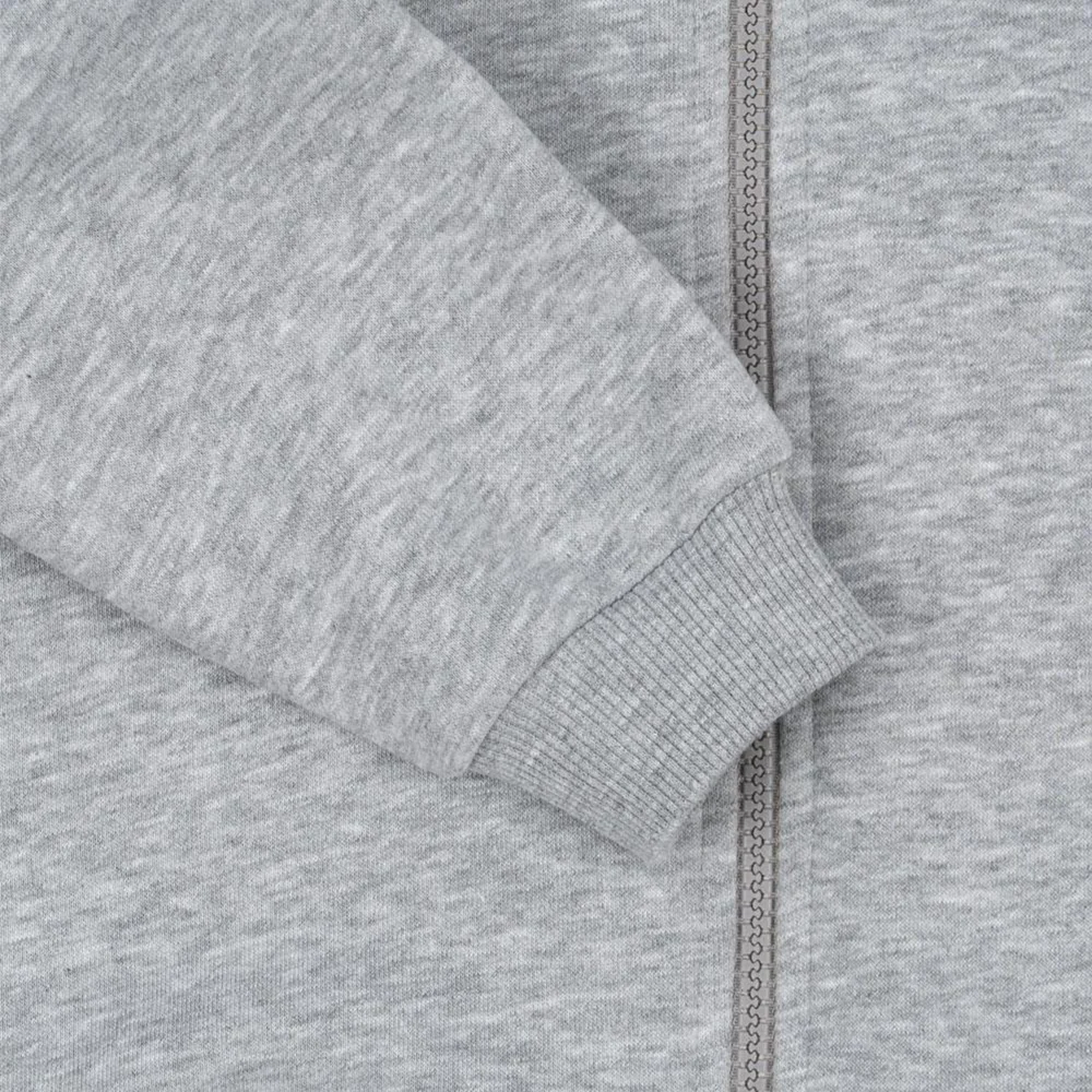 Konges Sløjd Pullover mit Reissverschluss 'Lou' Grey Melange - Image 6