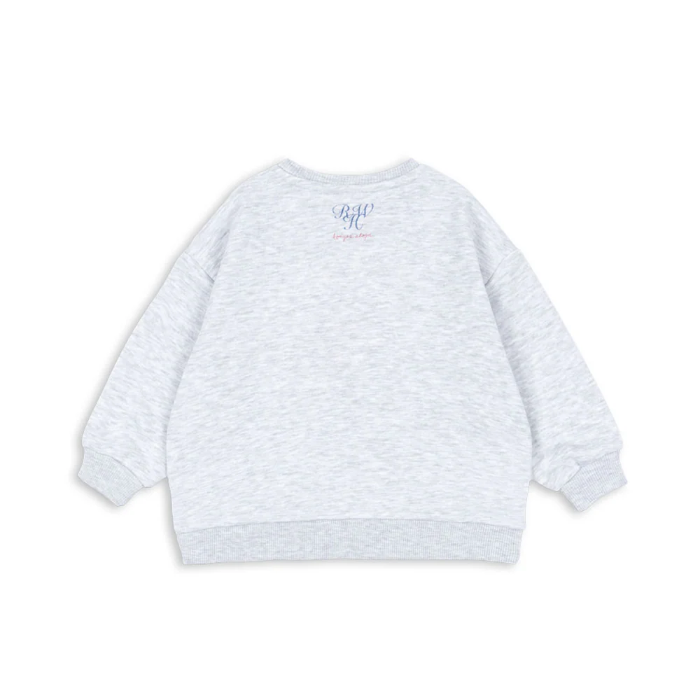 Konges Sløjd Pullover 'RHW X KS' Jack Light Grey Melange - Image 3