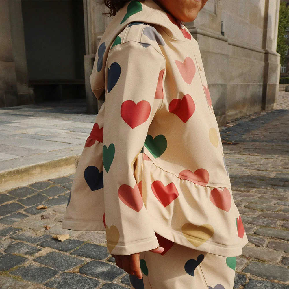 Konges Sløjd  Regenjacke/-hose Set 'Faire'  Bon Coeur Coloré - Image 4