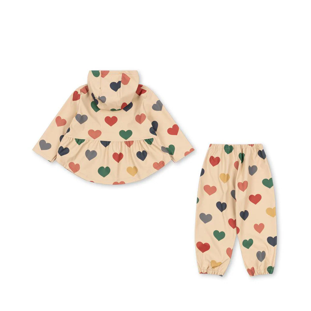Konges Sløjd  Regenjacke/-hose Set 'Faire'  Bon Coeur Coloré - Image 7