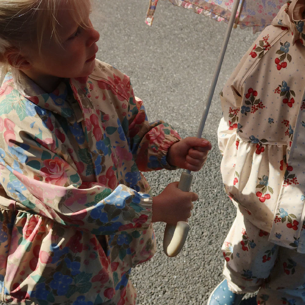 Konges Sløjd  Regenjacke/-hose Set 'Rainy Palme' Marmelatta - Image 2