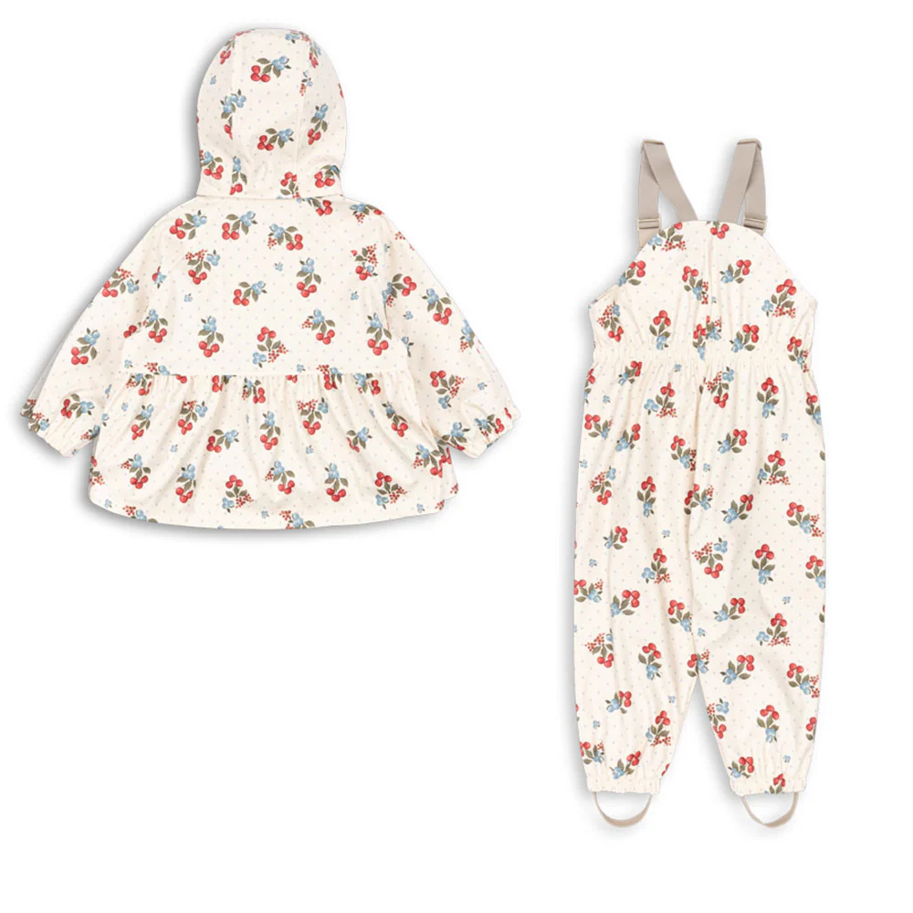 Konges Sløjd  Regenjacke/-hose Set 'Rainy Palme' Marmelatta - Image 5