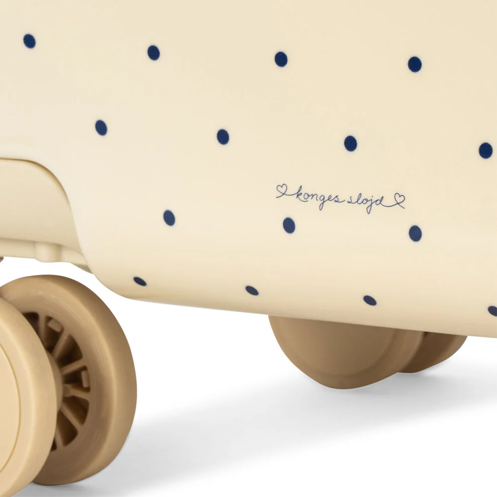 Konges Sløjd  Reisekoffer für Kinder Navy Dots - Image 5