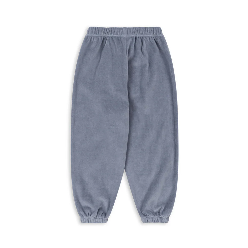 Konges Sløjd Samt-Sweatpants 'Wally' Tradewinds - Image 2