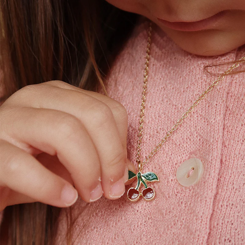 Konges Sløjd Schmuckset 'Bestie' Cherry Gold - Image 4