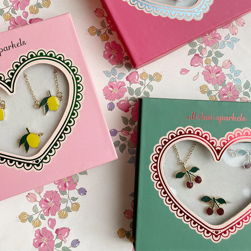 Konges Sløjd Schmuckset 'Bestie' Cherry Gold - Image 5
