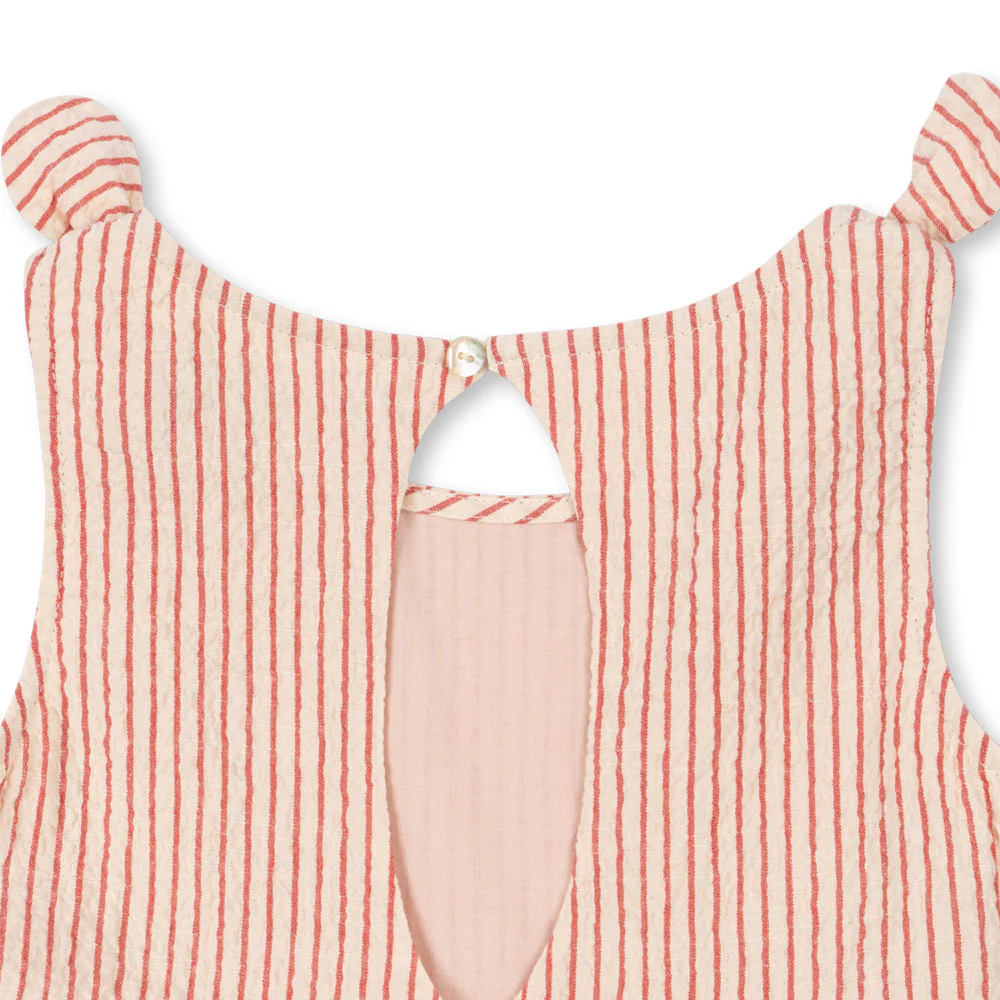 Konges Sløjd Seersucker-Kleid 'Ellie' Amour Stripe - Image 3