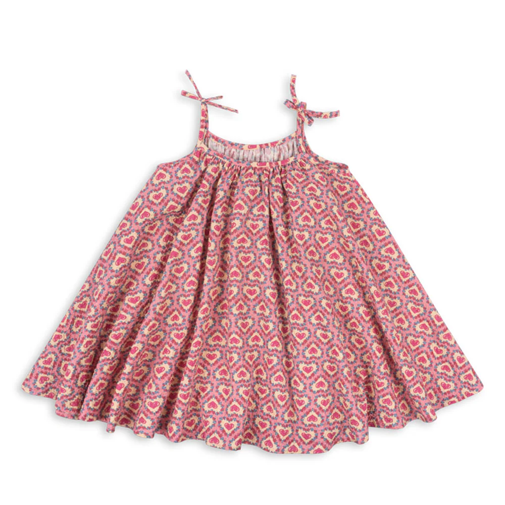 Konges Sløjd Seersucker Trägerkleid 'Vivan' Felice Rose - Image 3