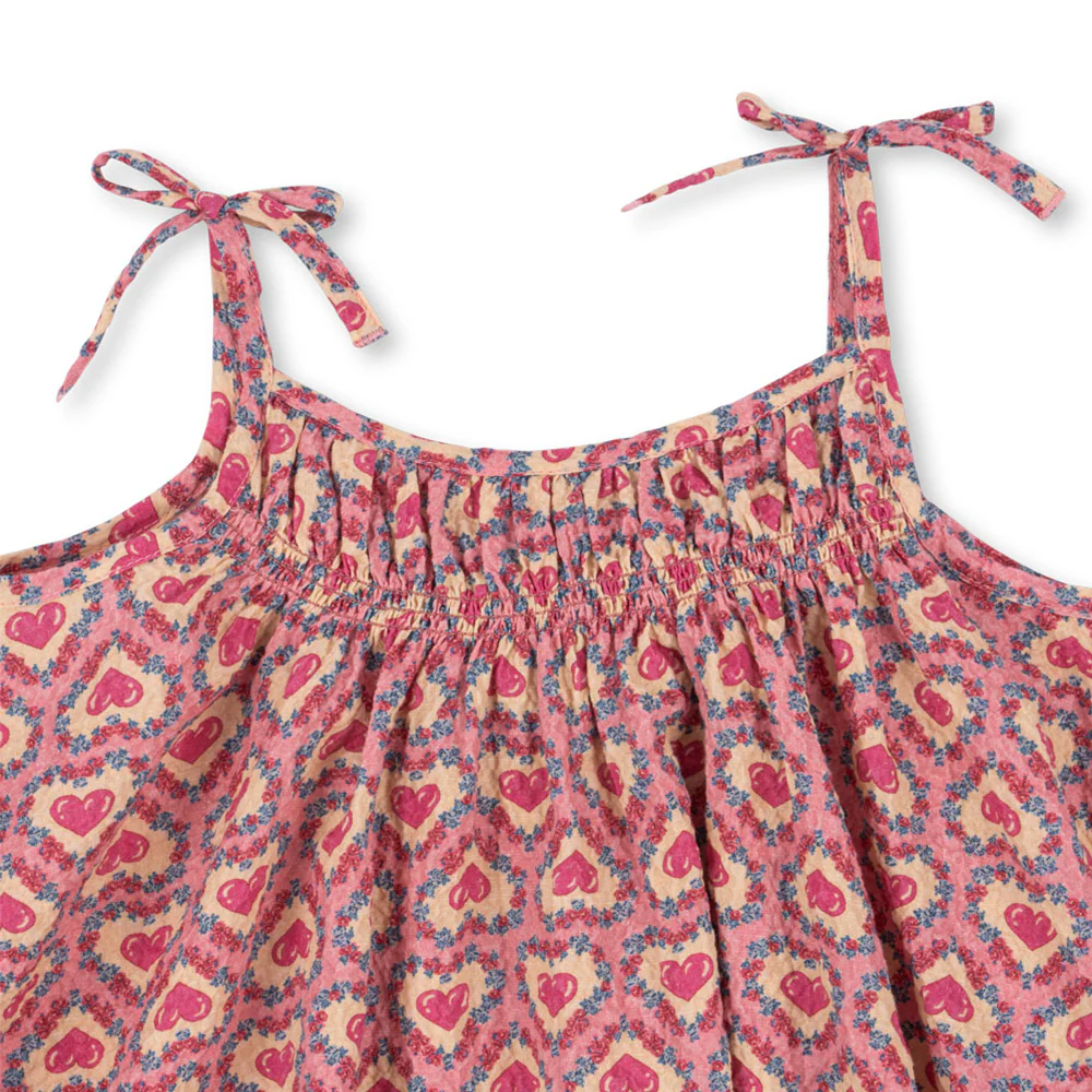 Konges Sløjd Seersucker Trägerkleid 'Vivan' Felice Rose - Image 4