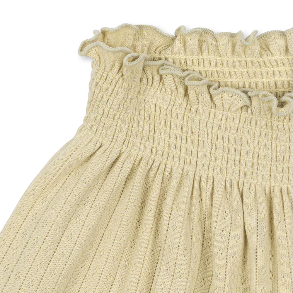 Konges Sløjd Shorts aus Bio-Baumwolle 'Minnie' Green Haze - Image 2