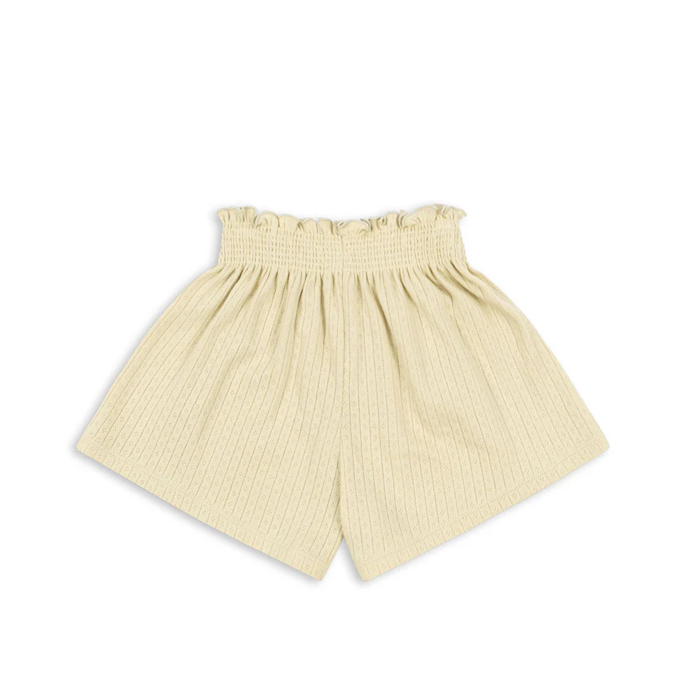 Konges Sløjd Shorts aus Bio-Baumwolle 'Minnie' Green Haze - Image 3