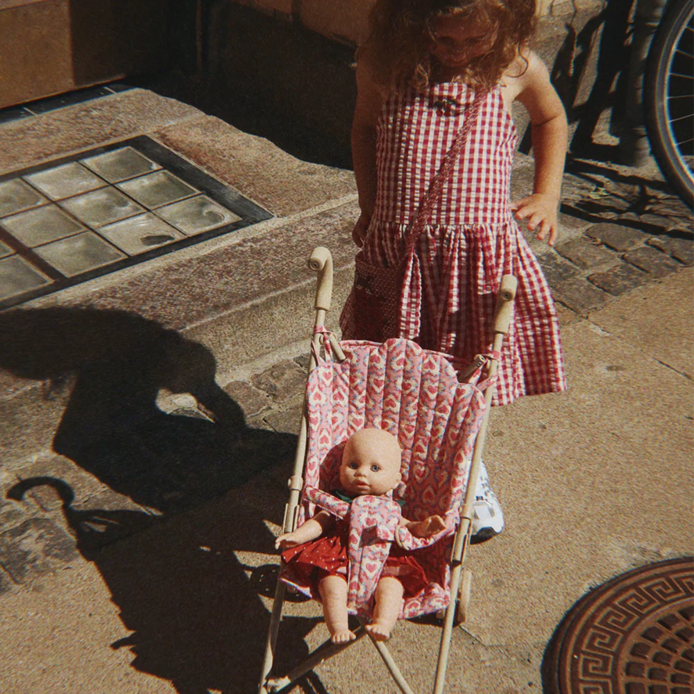 Konges Sløjd Sommerkleid 'Isotta' Raspberry Check - Image 2