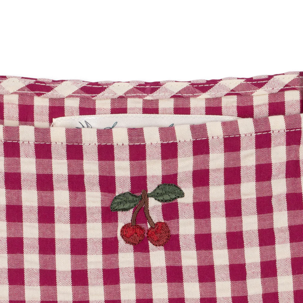 Konges Sløjd Sommerkleid 'Isotta' Raspberry Check - Image 4