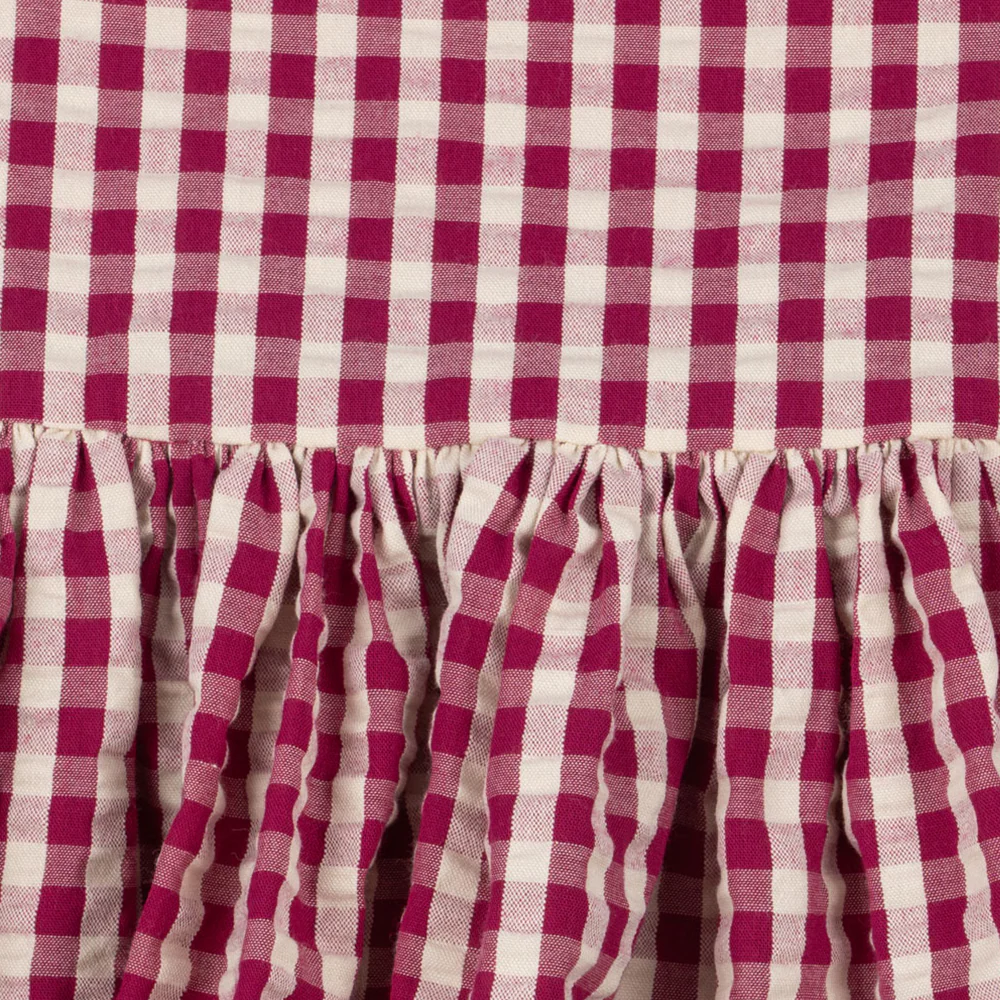 Konges Sløjd Sommerkleid 'Isotta' Raspberry Check - Image 5