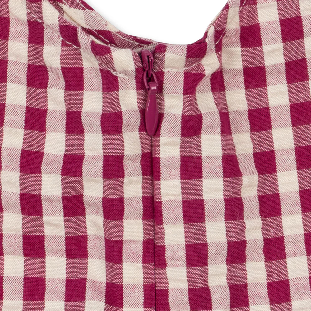 Konges Sløjd Sommerkleid 'Isotta' Raspberry Check - Image 6