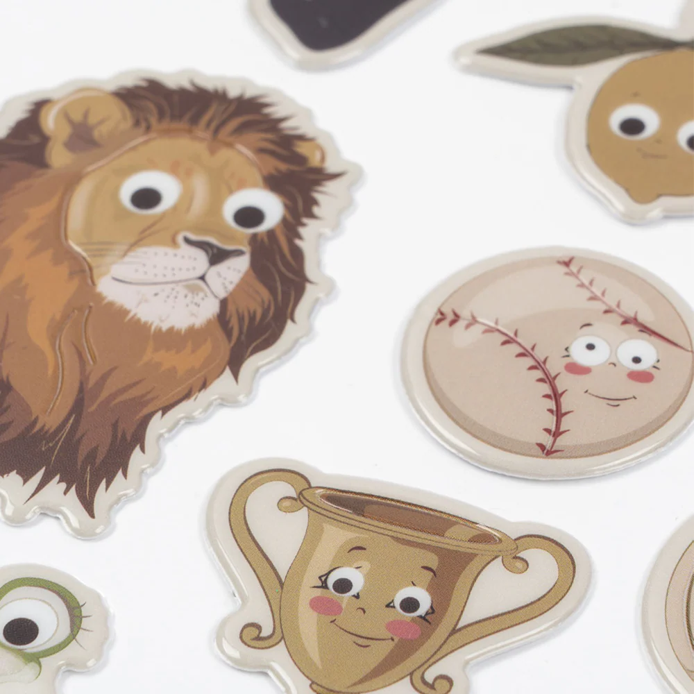 Konges Sløjd Sticker 'Puffy' Animals - Image 3