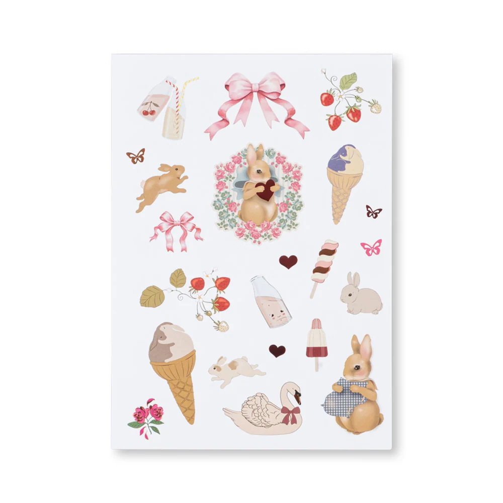 Konges Sløjd Stickerheft 'A Sticker A Day' Pink - Image 3