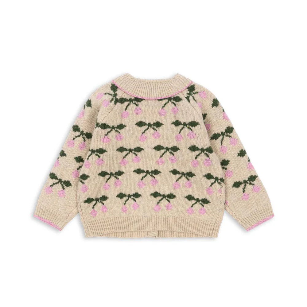Konges Sløjd Strickcardigan 'Belou' Cherry - Image 6