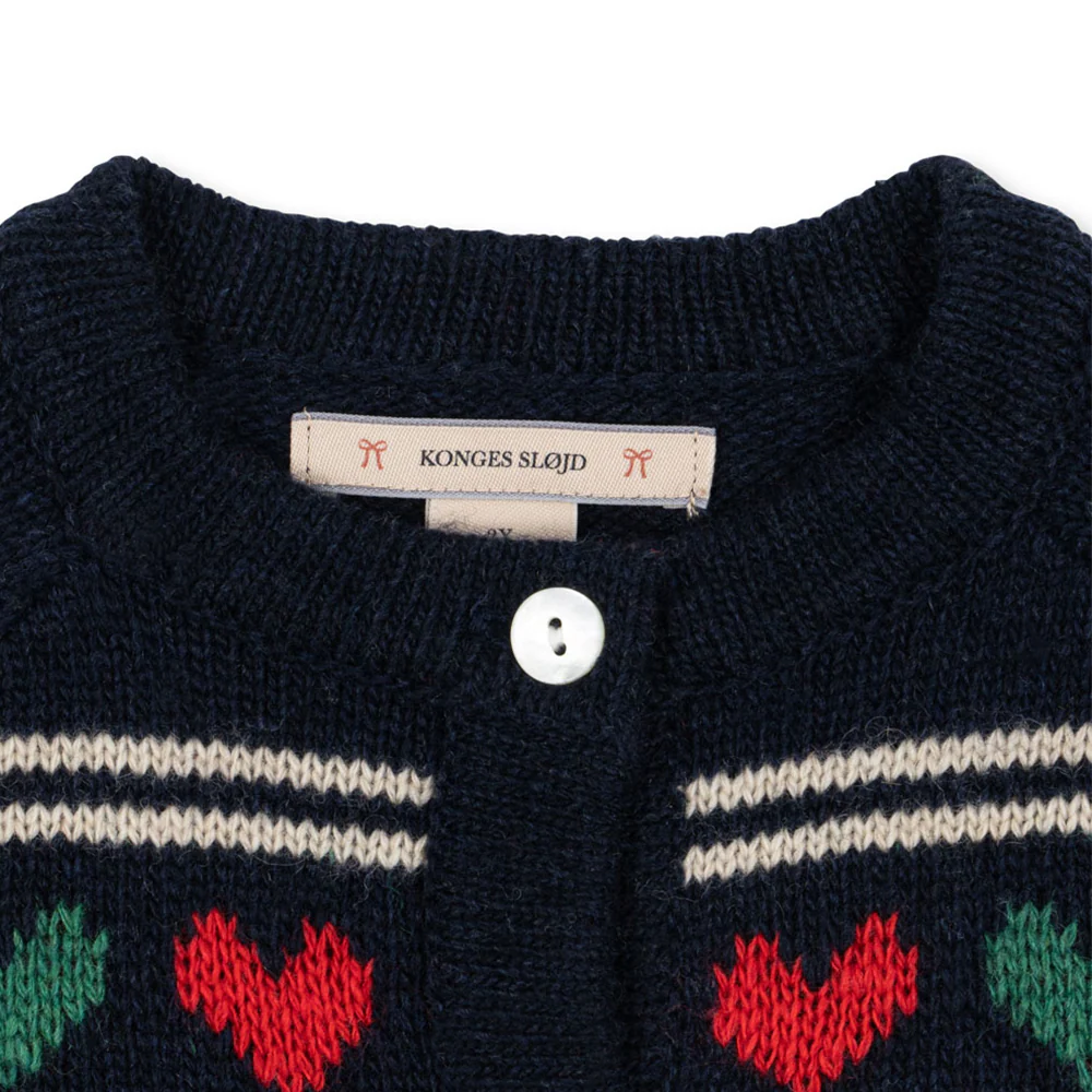 Konges Sløjd Strickcardigan 'Belou' Heart - Image 4