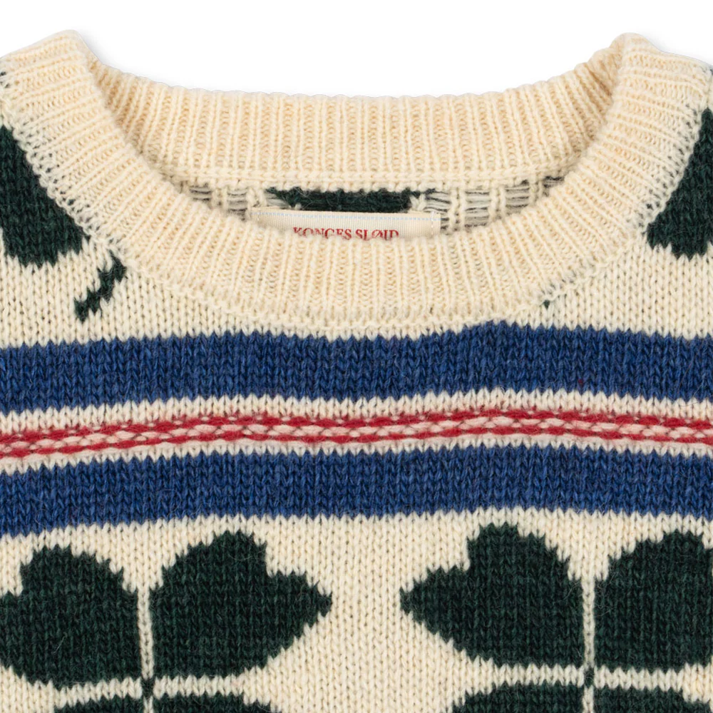 Konges Sløjd Strickpullover 'Billie' Clover - Image 3