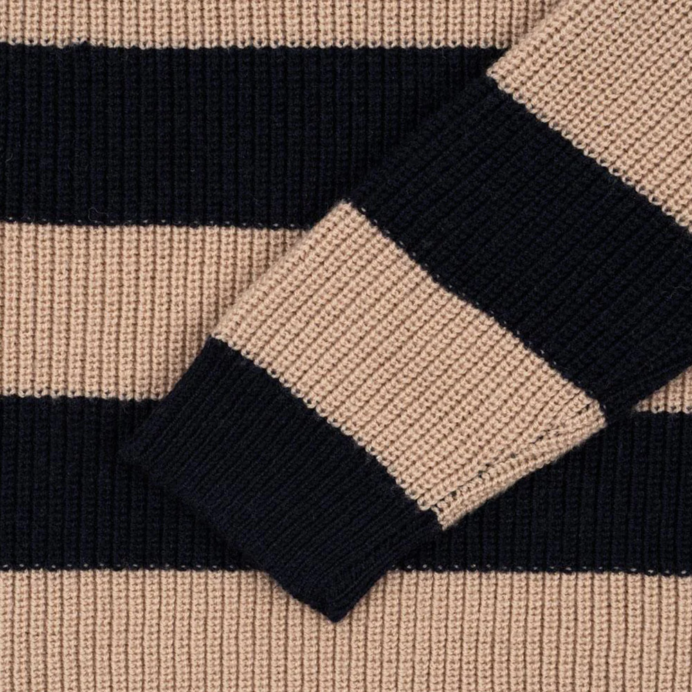 Konges Sløjd Strickpullover 'Vitum' Blue Stripe - Image 3