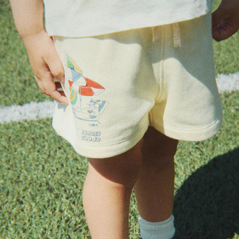 Konges Sløjd Sweatshorts 'Lou' Rutabaga - Image 2