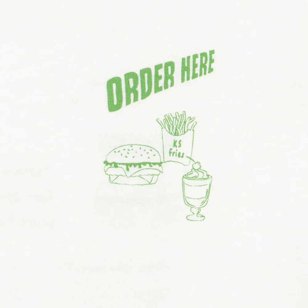 Konges Sløjd T-Shirt 'Era' Off White/Fine Dining - Image 4