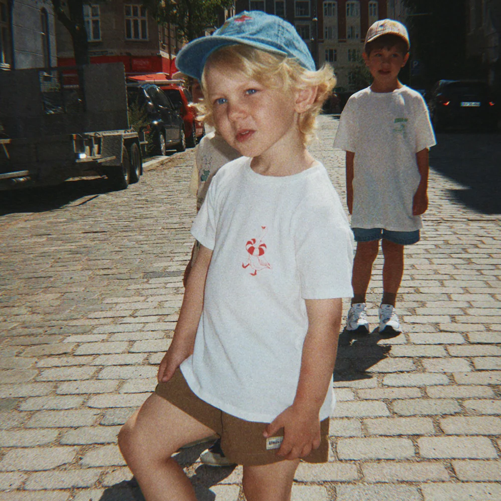 Konges Sløjd T-Shirt 'Era' Off White/Lifeguard Service - Image 4