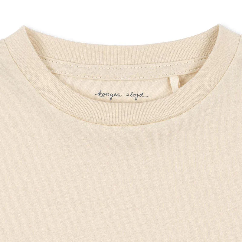 Konges Sløjd T-Shirt 'Famo' Almond Milk - Image 4