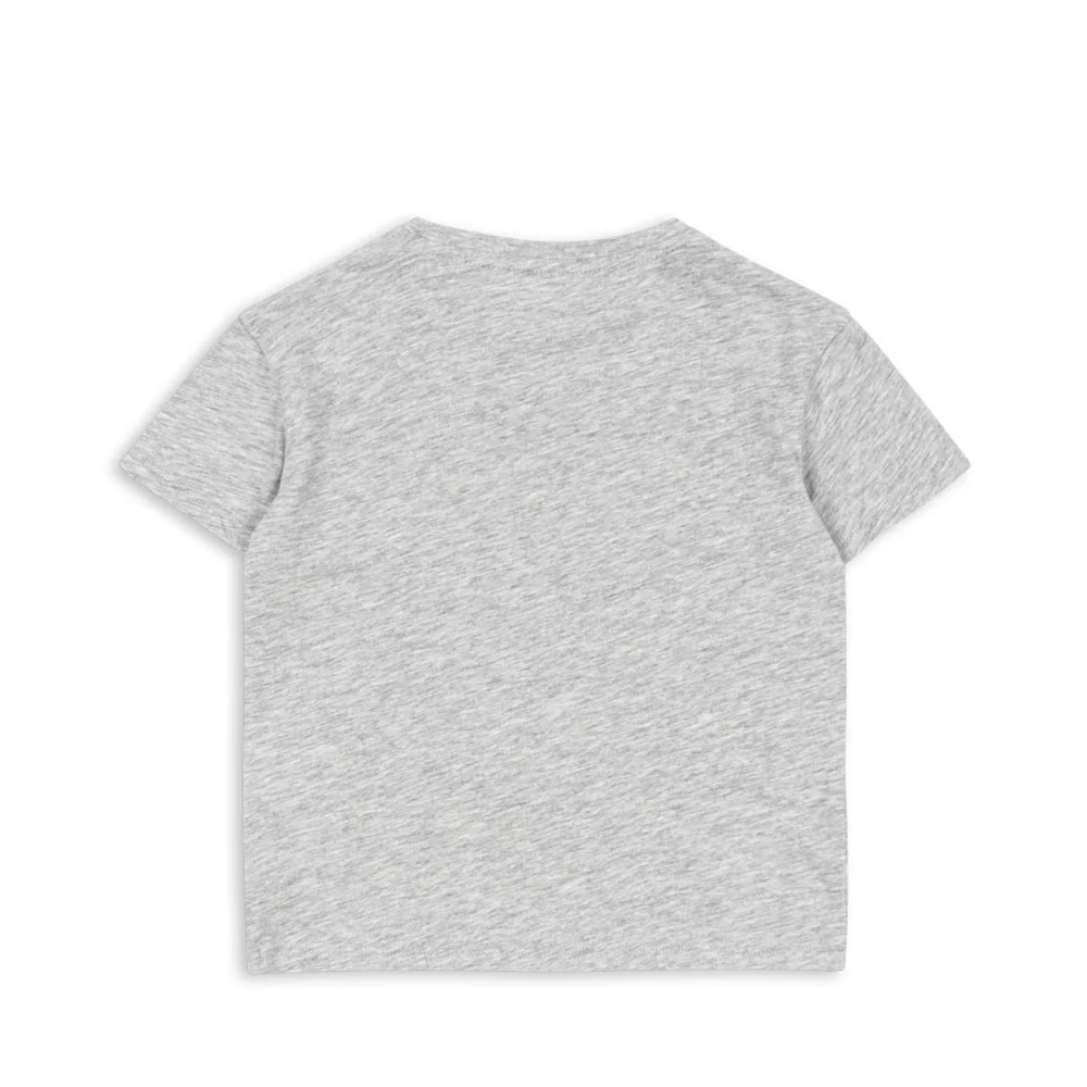 Konges Sløjd T-Shirt 'Famo' Grey Melange - Image 3