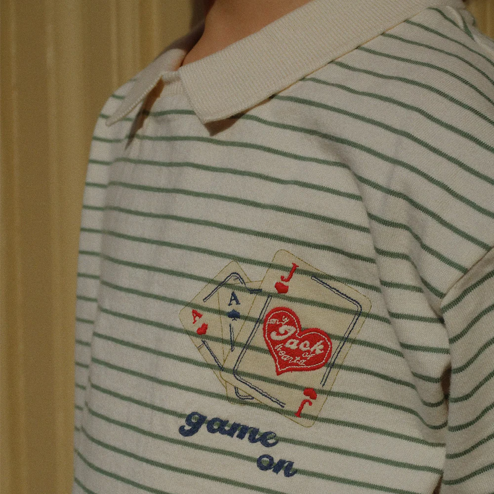 Konges Sløjd T-Shirt 'RHW X KS' Gameon Terra Stripe - Image 4