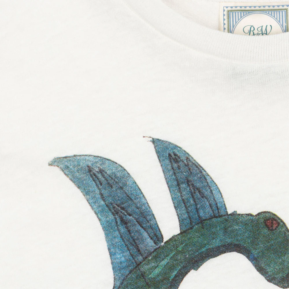 Konges Sløjd T-Shirt 'RHW X KS' Jongleur Antique White - Image 2