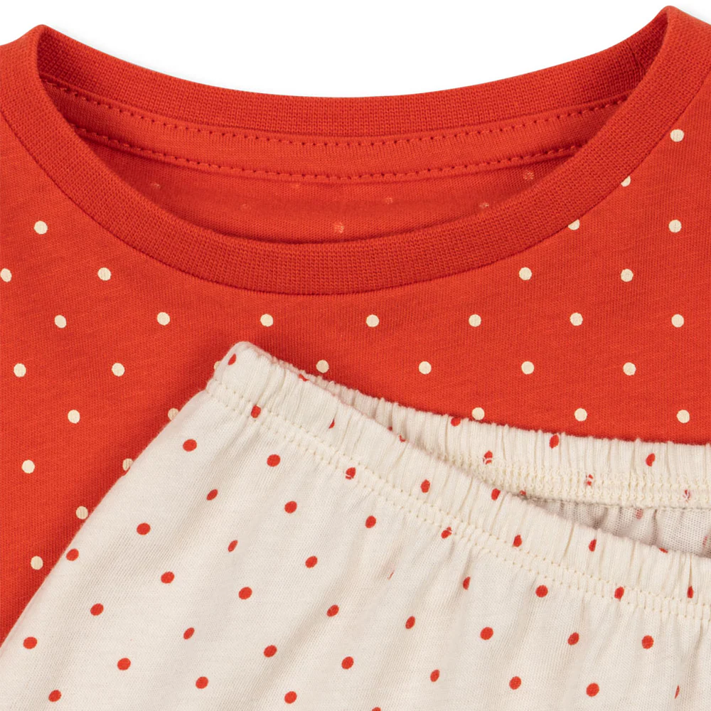 Konges Sløjd T-Shirt und Shorts 'Famo Box Fit' Fraise Dot - Image 6