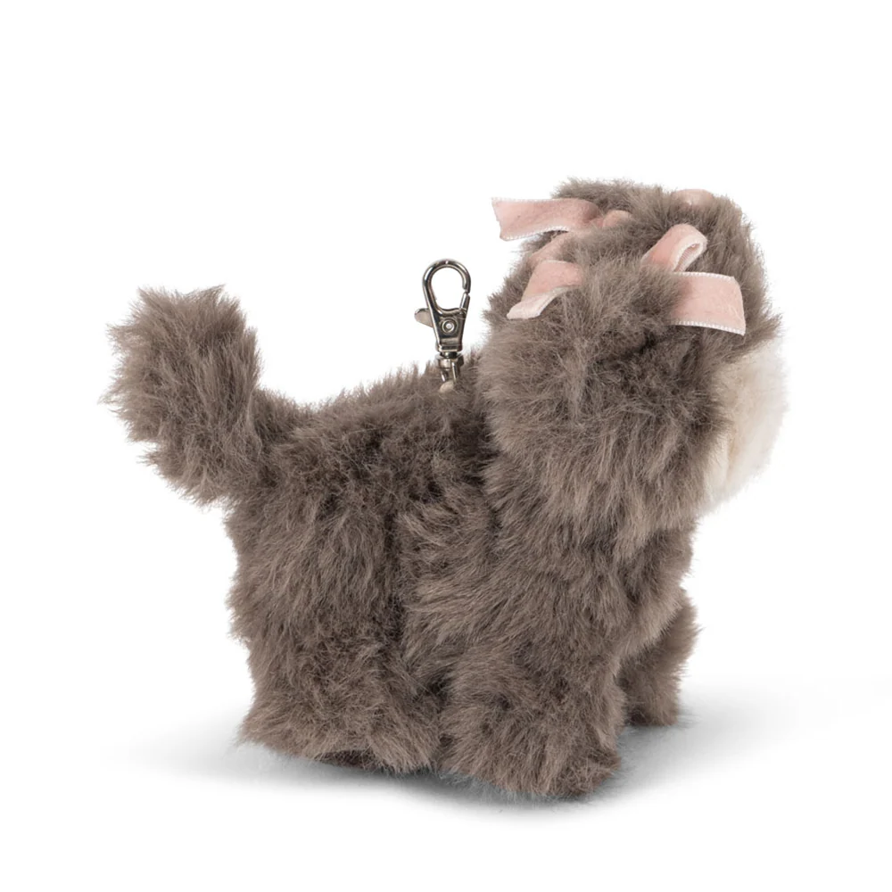 Konges Sløjd Taschenanhänger 'Animal' Grey Cat - Image 2