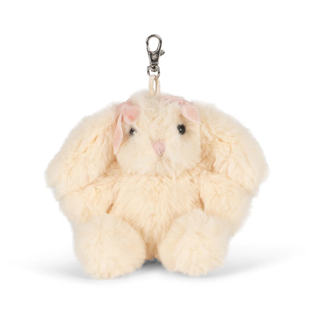 Konges Sløjd Taschenanhänger 'Animal' White Bunny - Image 4