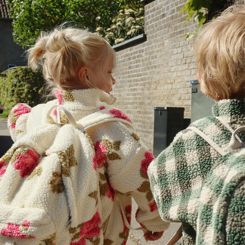 Konges Sløjd  Teddy Jacke 'Jody' Green Check - Image 3