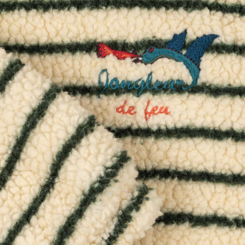 Konges Sløjd  Teddy Jacke 'RHW X KS' Erba Stripe - Image 3