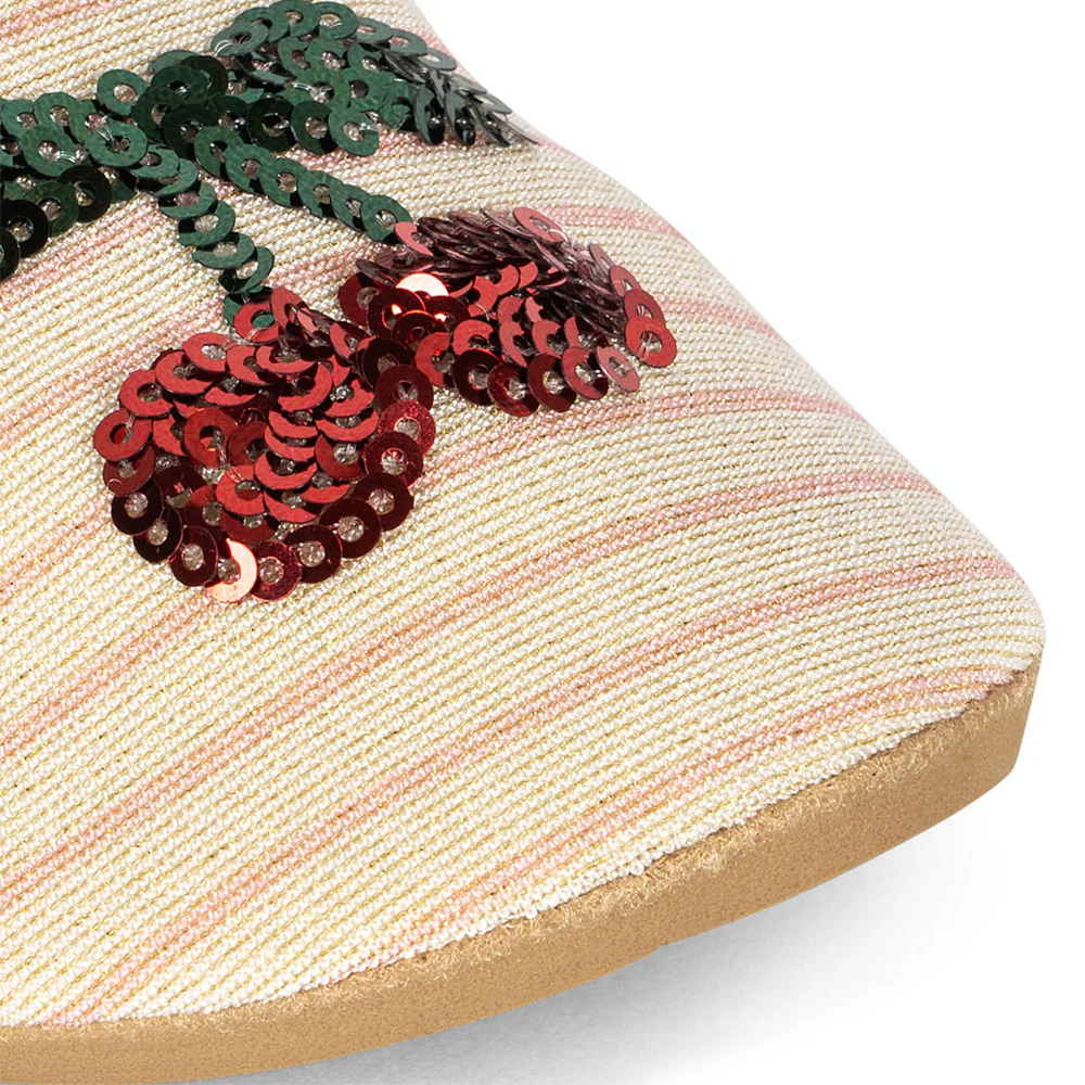 Konges Sløjd UV-Badeschuhe 'Jade' Rose Stripe - Image 3