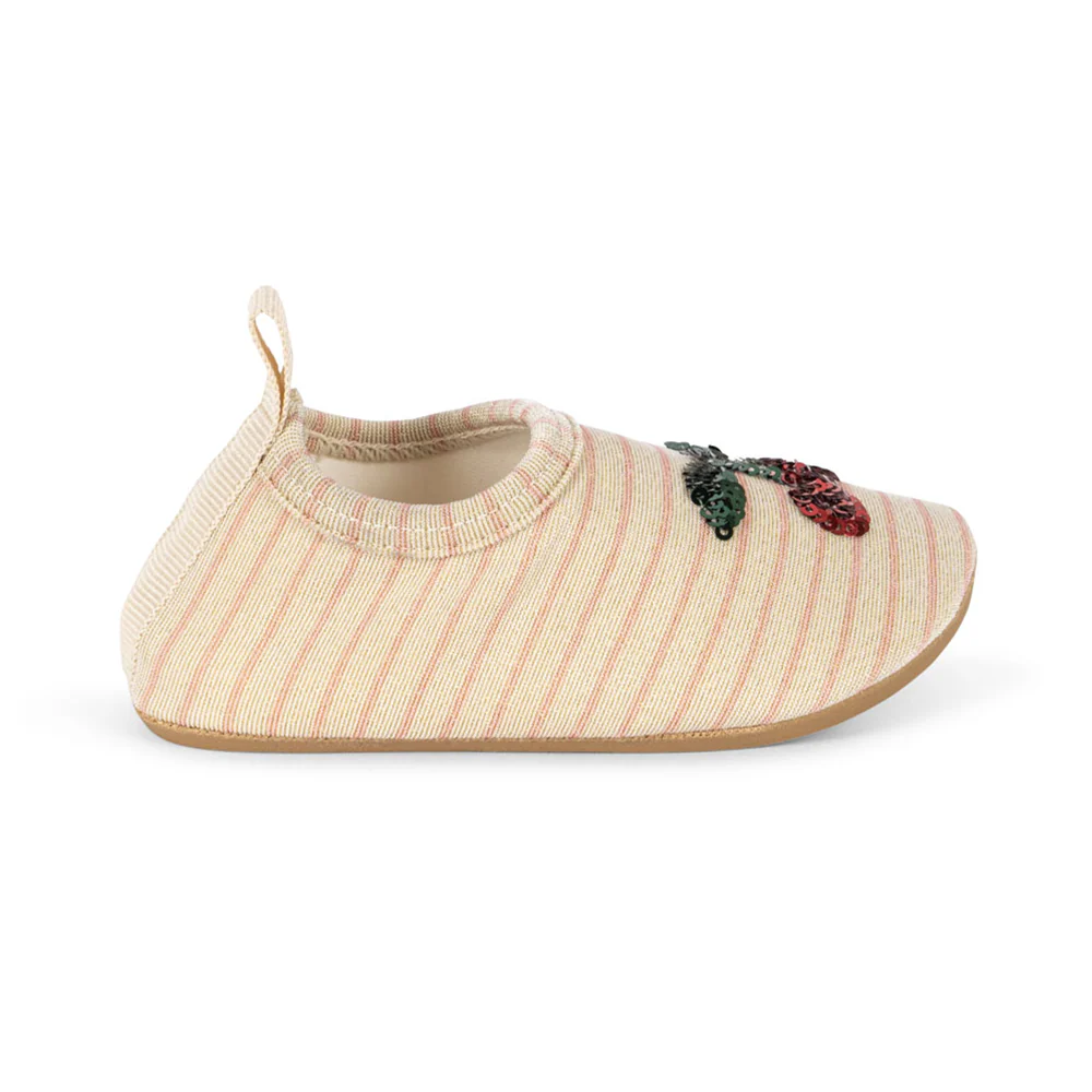 Konges Sløjd UV-Badeschuhe 'Jade' Rose Stripe - Image 4